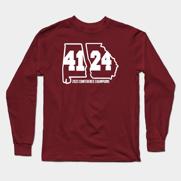 ALABAMA GEORGIA 2021 Long Sleeve T-Shirt by thedeuce